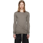 Rick Owens Gray Tower Double LS T-shirt
