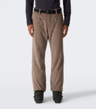 Bogner Corven belted corduroy ski pants