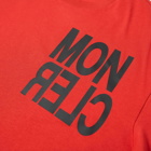 Moncler Grenoble Men's Bold Logo T-Shirt in Red