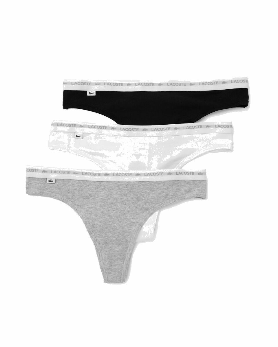 Photo: Lacoste Underwear Thong Multi - Womens - Panties