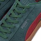 Puma Men's Tramp OG Sneakers in Green Gables/Intense Red