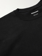 Neighborhood - Logo-Print Cotton-Jersey T-Shirt - Black