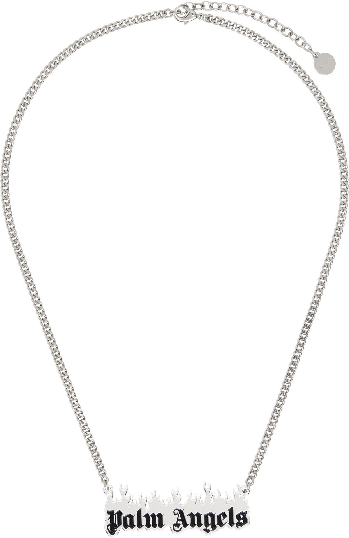 Palm Angels - Bandana-Print Cotton Necklace - Red Palm Angels