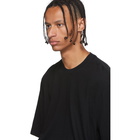 Julius Black Draped T-Shirt