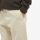 NN07 Men's Foss Canvas Twill Pant in Ecru