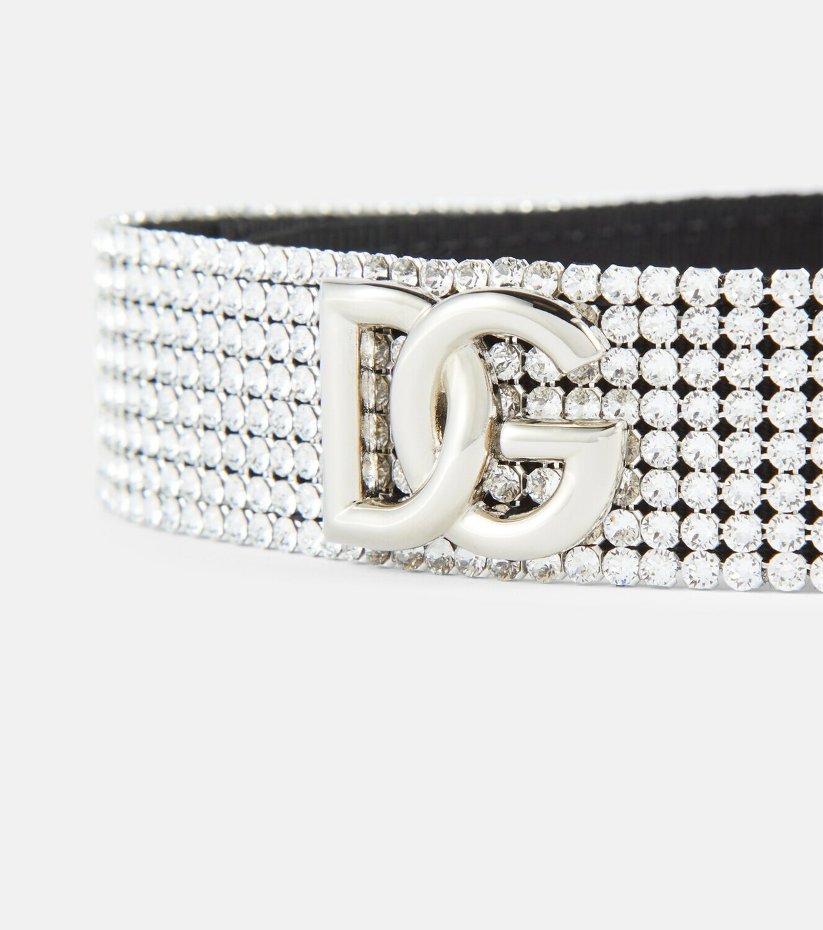 Dolce&Gabbana - Crystal-embellished logo choker Dolce & Gabbana