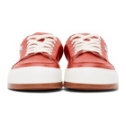 Sunnei Red Leather Dreamy Sneakers