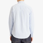 Portuguese Flannel Men's Atlantico Seersucker Stripe Shirt in Blue