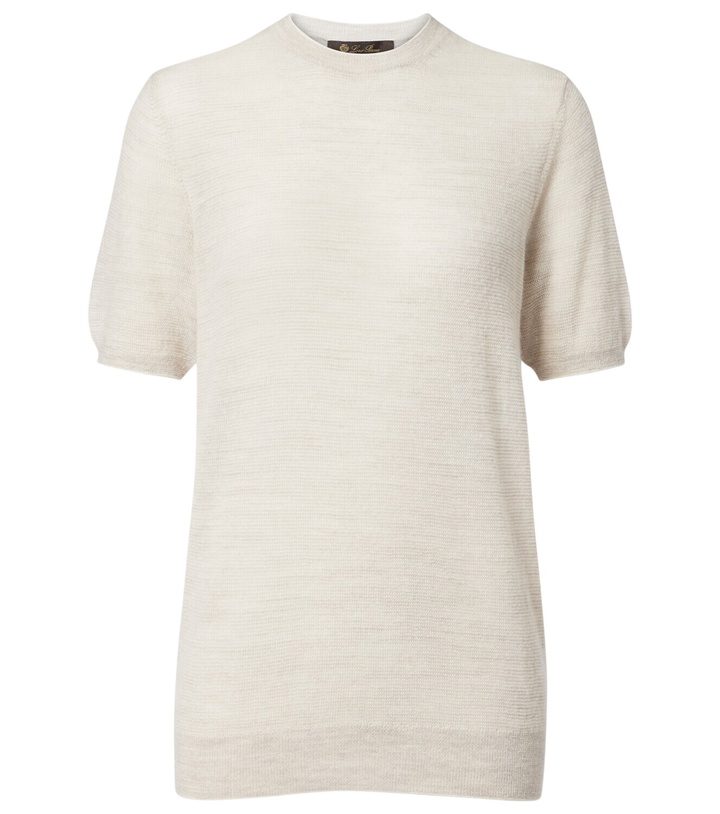 Photo: Loro Piana Walnut cashmere, wool, and silk top