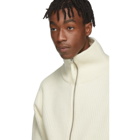 Tiger of Sweden Off-White Nyman Zip-Up Sweater