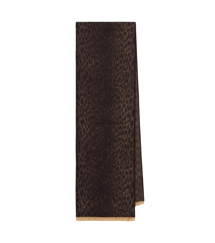 Photo: Gucci GG jacquard wool scarf