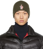 Moncler Grenoble Wool Logo Beanie