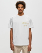 Bstn Brand Signature Stitching Logo Heavyweight Tee White - Mens - Shortsleeves