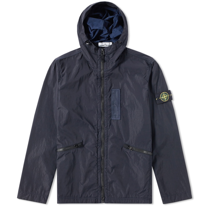 Photo: Stone Island Nylon Metal Flock Hooded Jacket