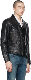 Tiger of Sweden Jeans Black Leather Chylo 2 Jacket