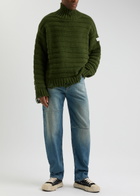 MM6 BY Maison Margiela Faded Wide-leg Jeans