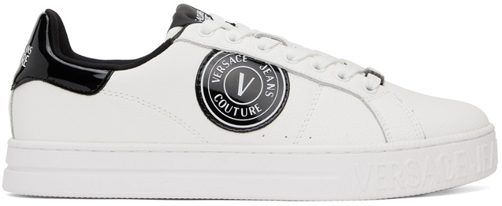 Photo: Versace Jeans Couture White Court 88 Sneakers