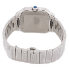 Cartier Santos Large Model Blue Striated Dial Automatic Mens Watch WSSA0048