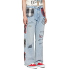 Satoshi Nakamoto Blue Nessa Jeans