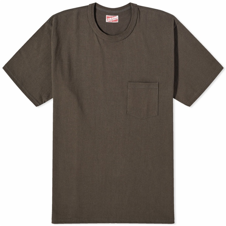 Photo: The Real McCoy's Men's The Real McCoys Joe McCoy Pocket T-Shirt in Chale