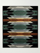 Pendleton - Wyeth Virgin Wool and Cotton-Blend Jacquard Blanket