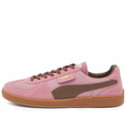 Puma Men's Super Team Currency 'Franc' Sneakers in Foxglove/Chestnut