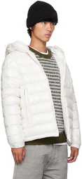 Moncler White Besines Down Jacket