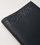 Loewe Debossed leather notebook