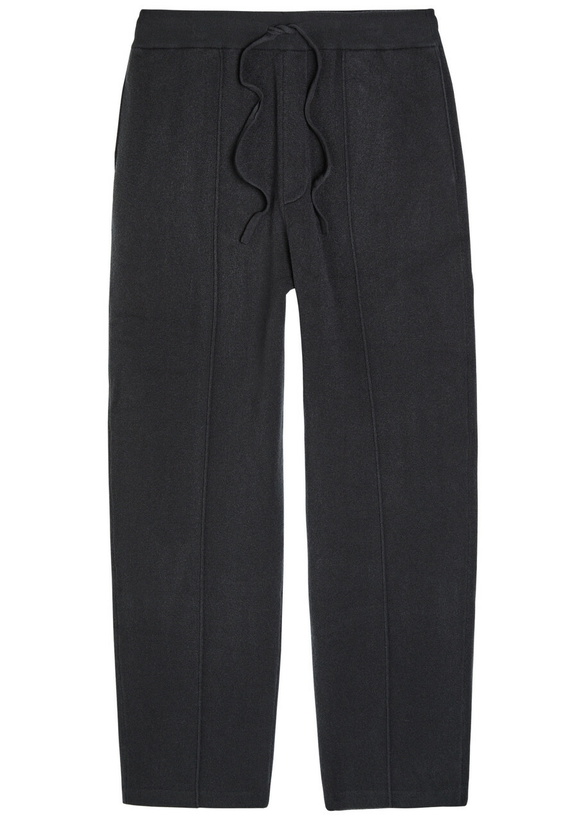 Photo: Paige Cremonesi Straight-leg Knit Sweatpants Charcoal