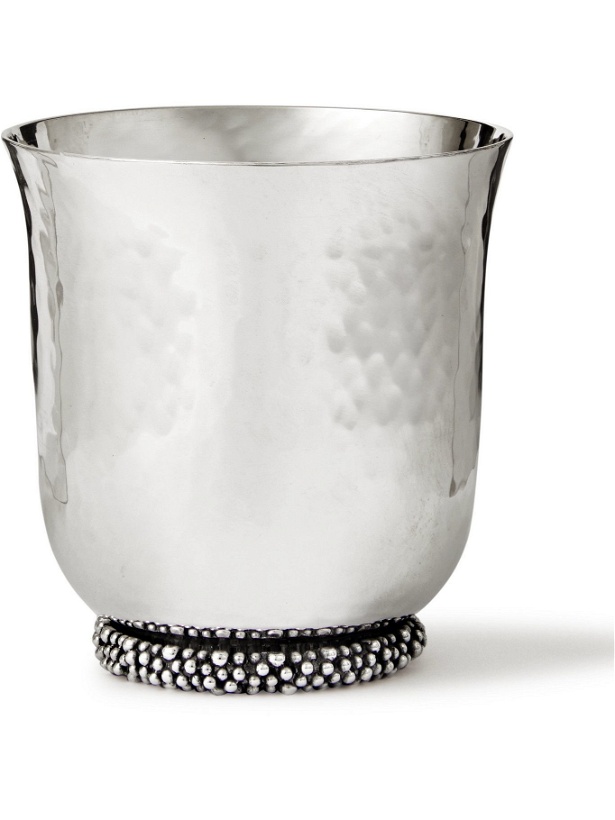 Photo: BUCCELLATI - Caviar Silver Shot Glass