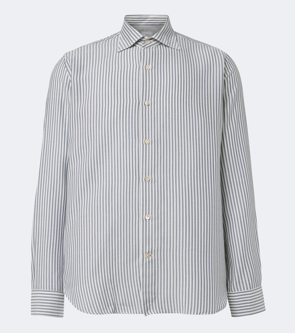 Eleventy Striped twill shirt