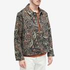 Sunflower Men's Jacquard Worker Jacket in Black