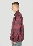 OAMC RE-WORK - Quilted Camouflage Jacket in Red