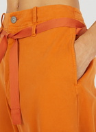 Relaxed Chino Pants in Orange