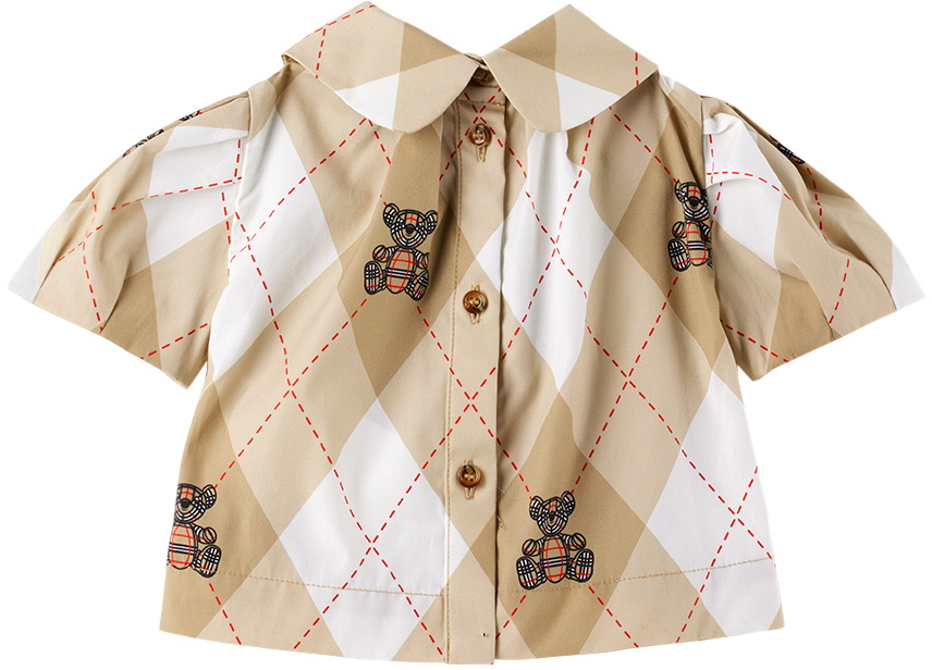 Burberry blouse baby hot sale