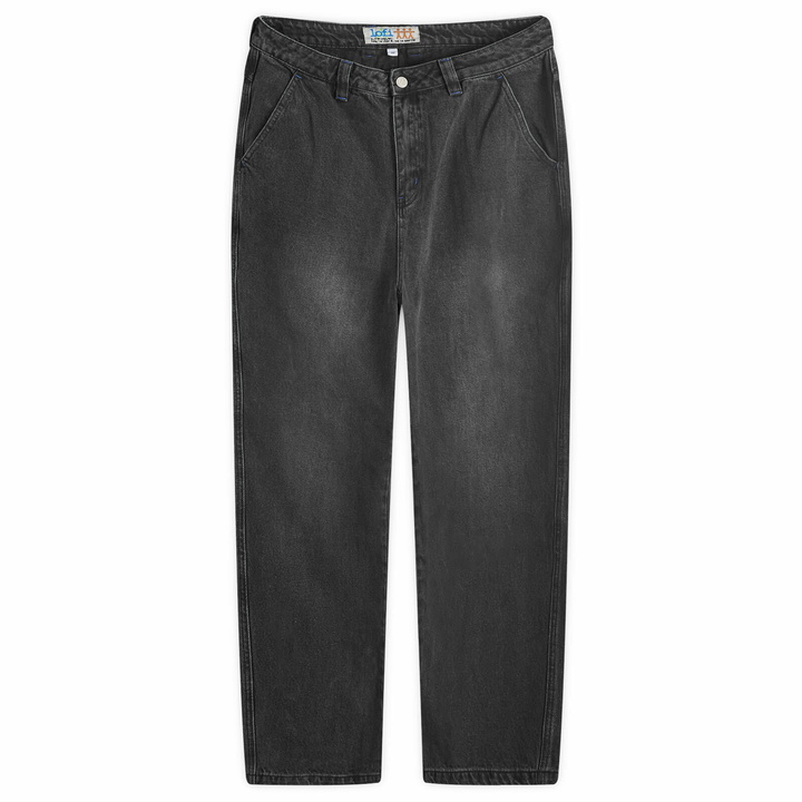 Photo: Lo-Fi Men's Activate Pants in Washed Black Denim