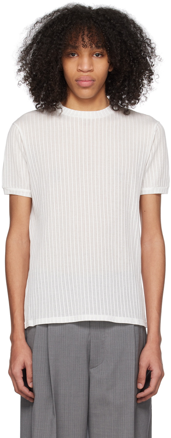 Winnie New York White Crewneck T-Shirt