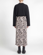 Shoe Womens Midi skirt in Beige