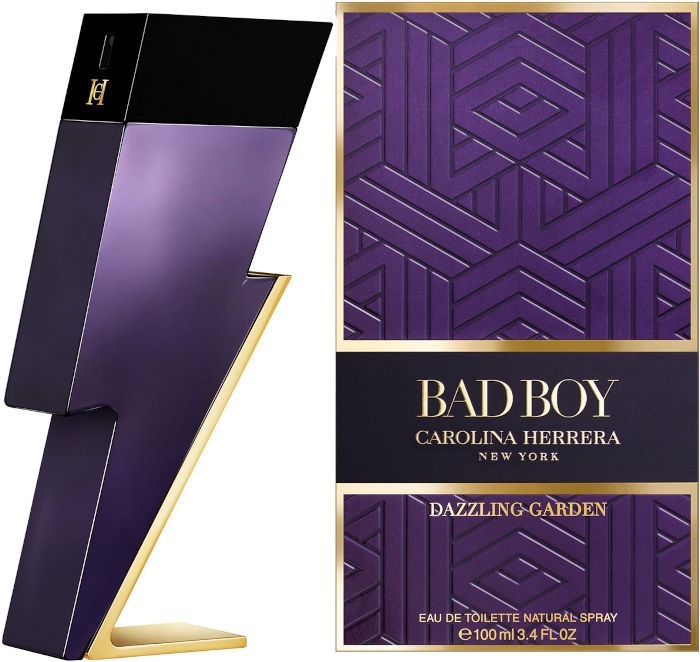 Carolina Herrera Mens Bad Boy Dazzling Garden EDT Spray 3.4 oz Fragrances 8411061056738