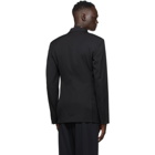 Balenciaga Black Wool Double-Breasted Blazer