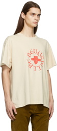 Vyner Articles Beige 'Beuys' Print T-Shirt