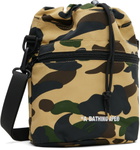 BAPE Beige 1st Camo Drawstring Bag