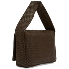 ST. Agni Women's Lattice Everyday Satchel in Coffee 