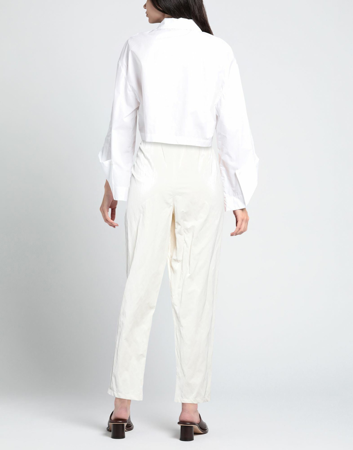 Jijil Womens Pants Ivory