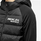 Moncler Grenoble Men's Fleece Jacket in Black