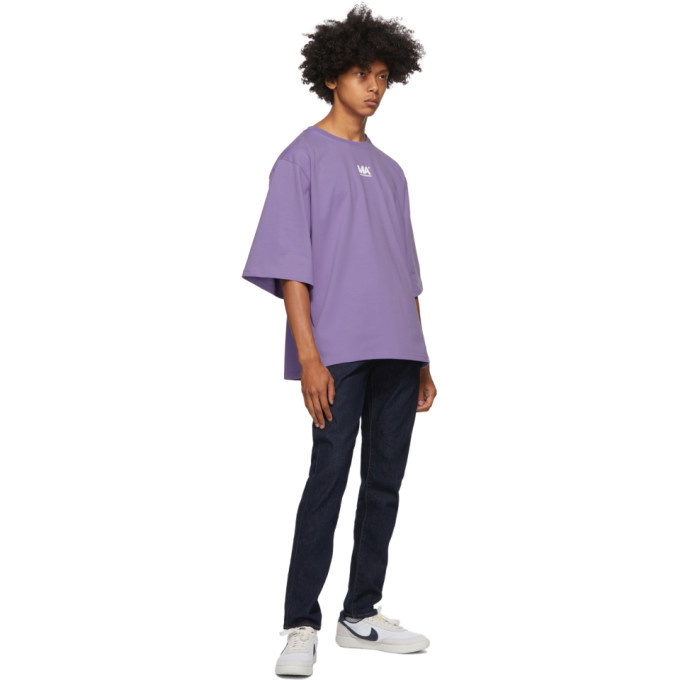 Martin Asbjorn Purple Logo T-Shirt