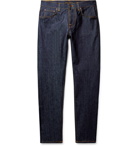 Nudie Jeans - Steady Eddie II Tapered Organic Stretch-Denim Jeans - Dark denim