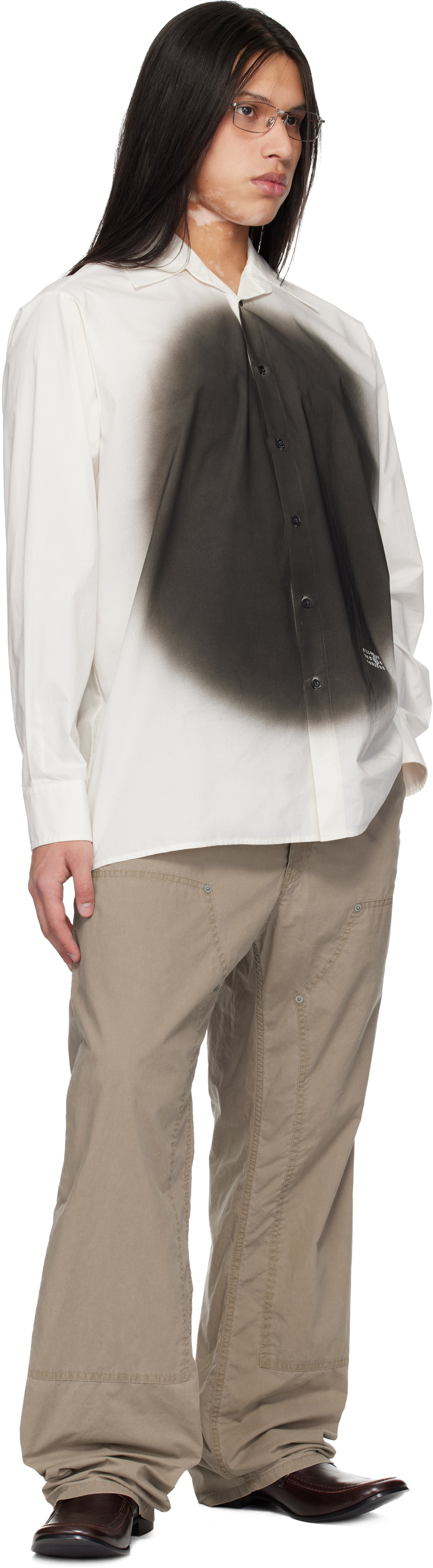 MM6 Maison Margiela Beige 5 Pockets Jeans