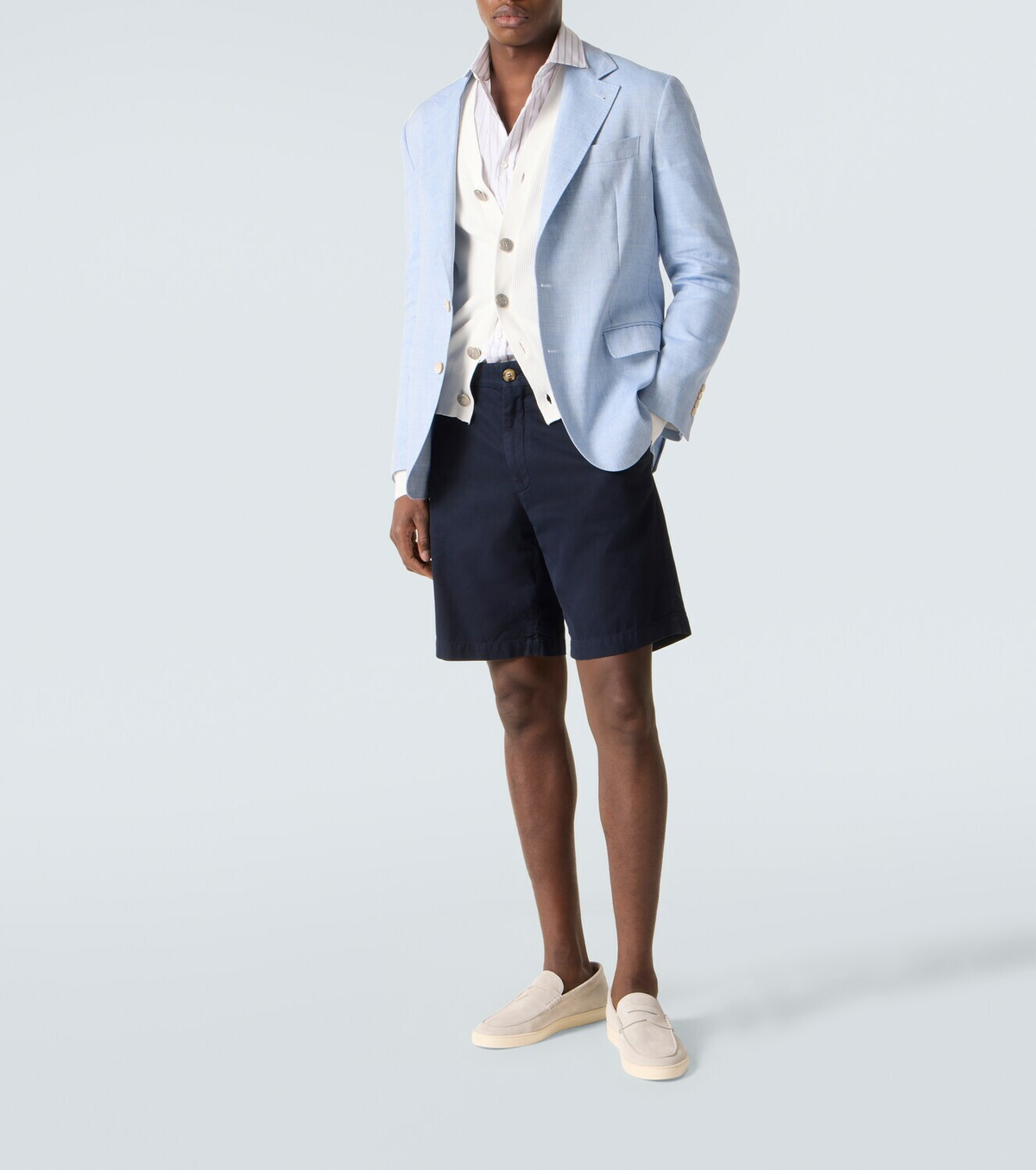 Brunello Cucinelli Linen and wool blazer