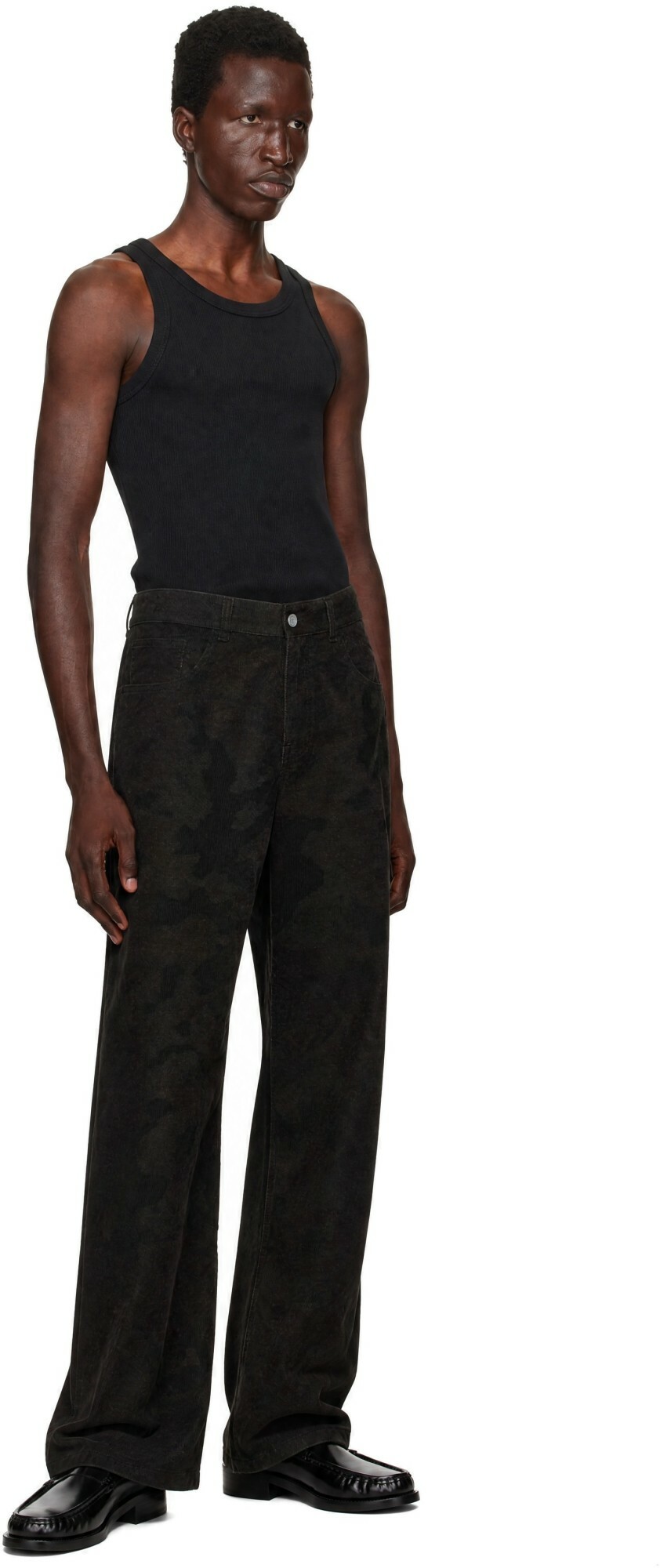 ERL Brown Corduroy Trousers